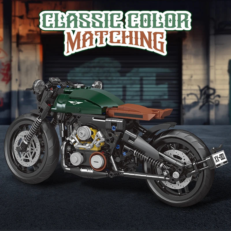 Classic Motorcycle Building Set