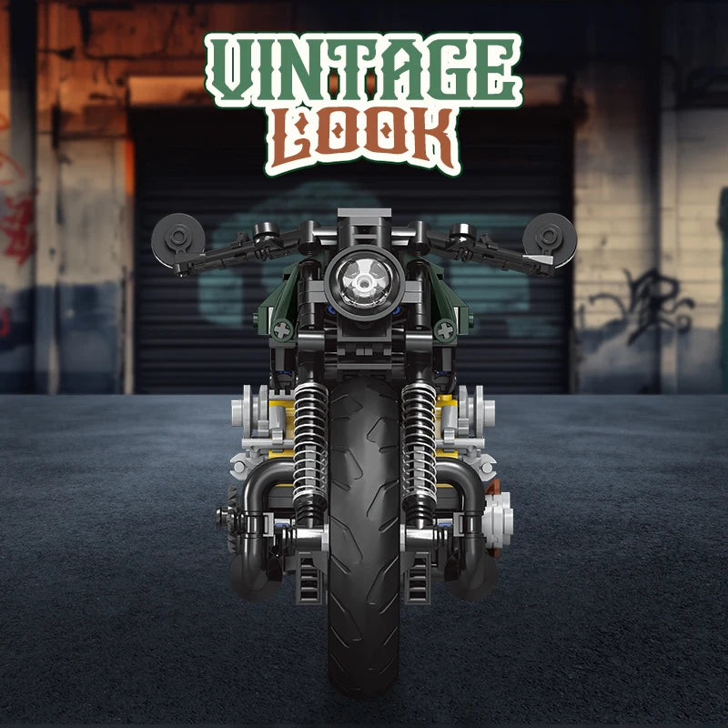 Classic Motorcycle Building Set