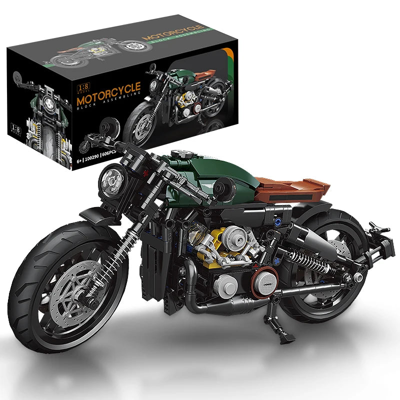 Classic Motorcycle Building Set